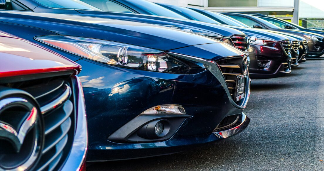 Used car lot with multiple vehicles at EPCarGuy